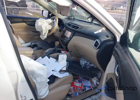 2015 Nissan Rogue Sl из США, поврежденный, VIN 5N1AT2MV4FC793805